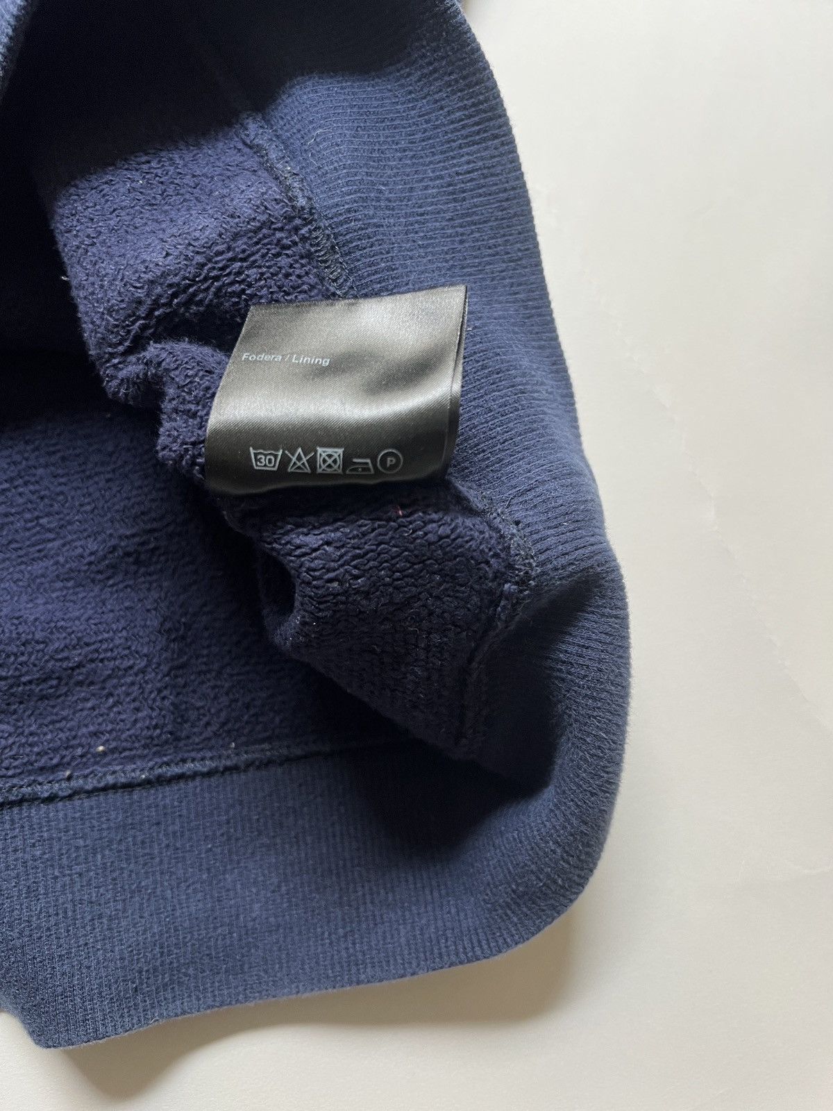 Calvin Klein 205W39NYC Calvin Klein 205W39NYC by Raf Simons Navy Hoodie Size US S / EU 44-46 / 1 - 8 Thumbnail