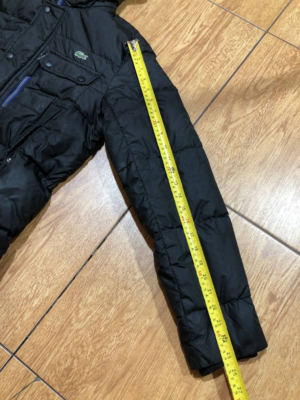 Lacoste Hooded Down Puffer Jacket VINTAGE STREETWEAR