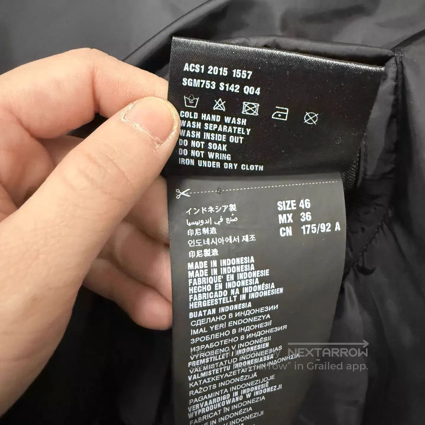 Prada Black Lightweight Zip-Up Jacket Size S. Size US S / EU 44-46 / 1 - 5 Thumbnail