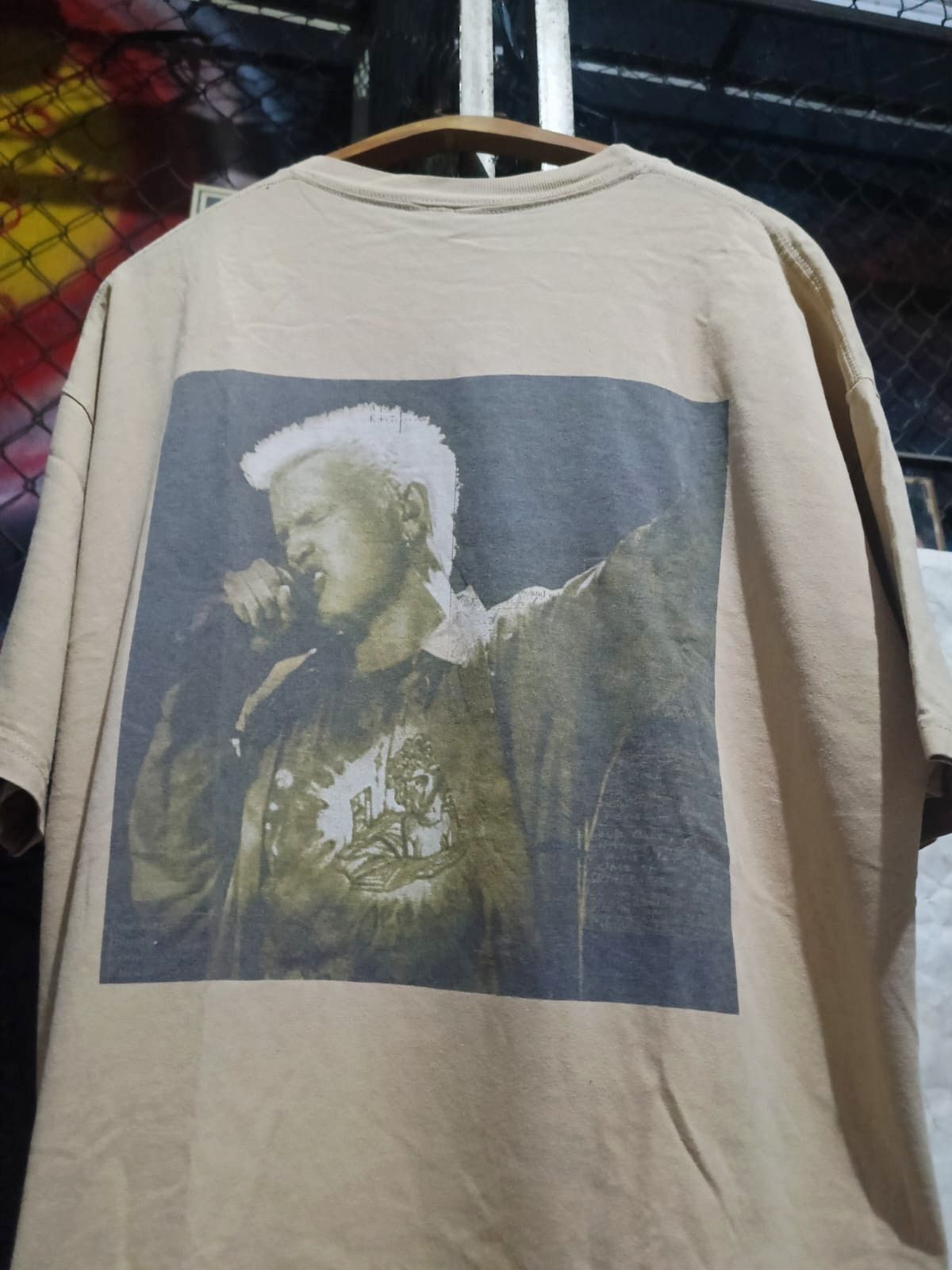 Band Tees Billy Idol ,David Bowie Bonjovi Aerosmith Metallica Misfits Size US XL / EU 56 / 4 - 1 Thumbnail