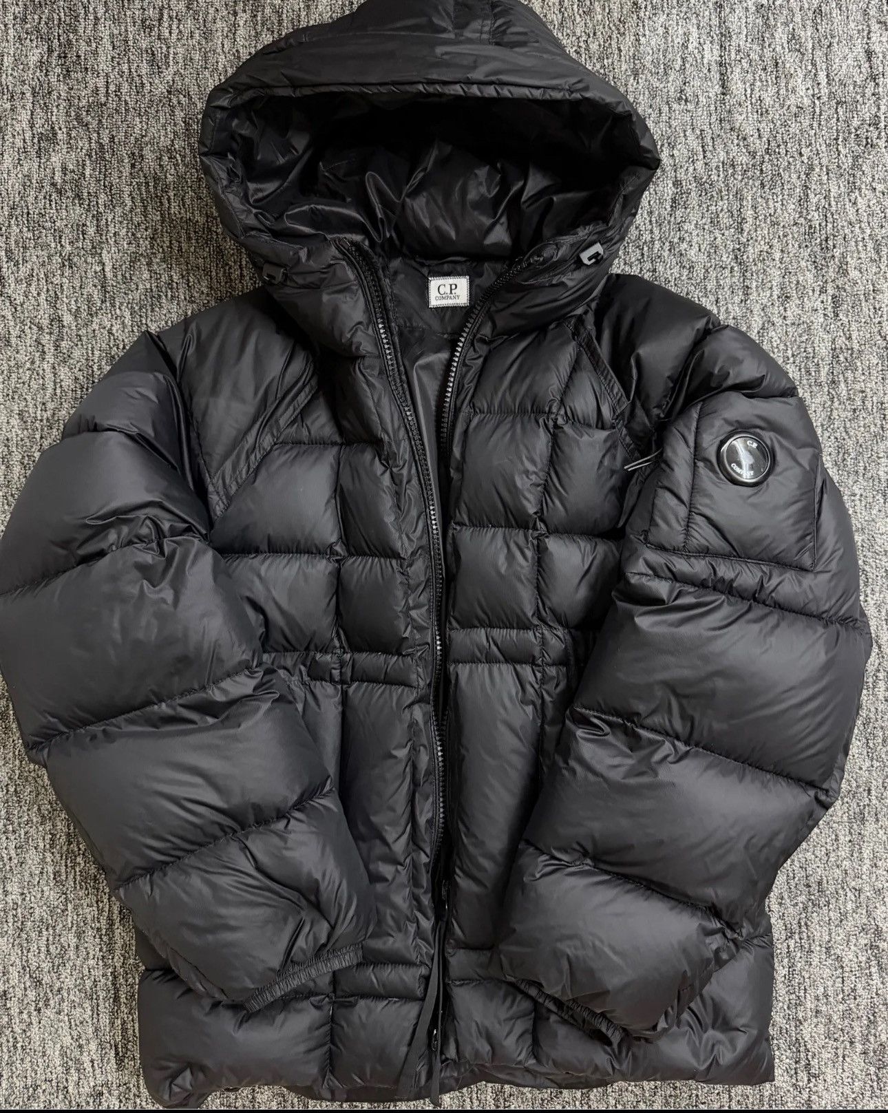 C.P. Company CP Company black down jacket Size US M / EU 48-50 / 2 - 1 Thumbnail