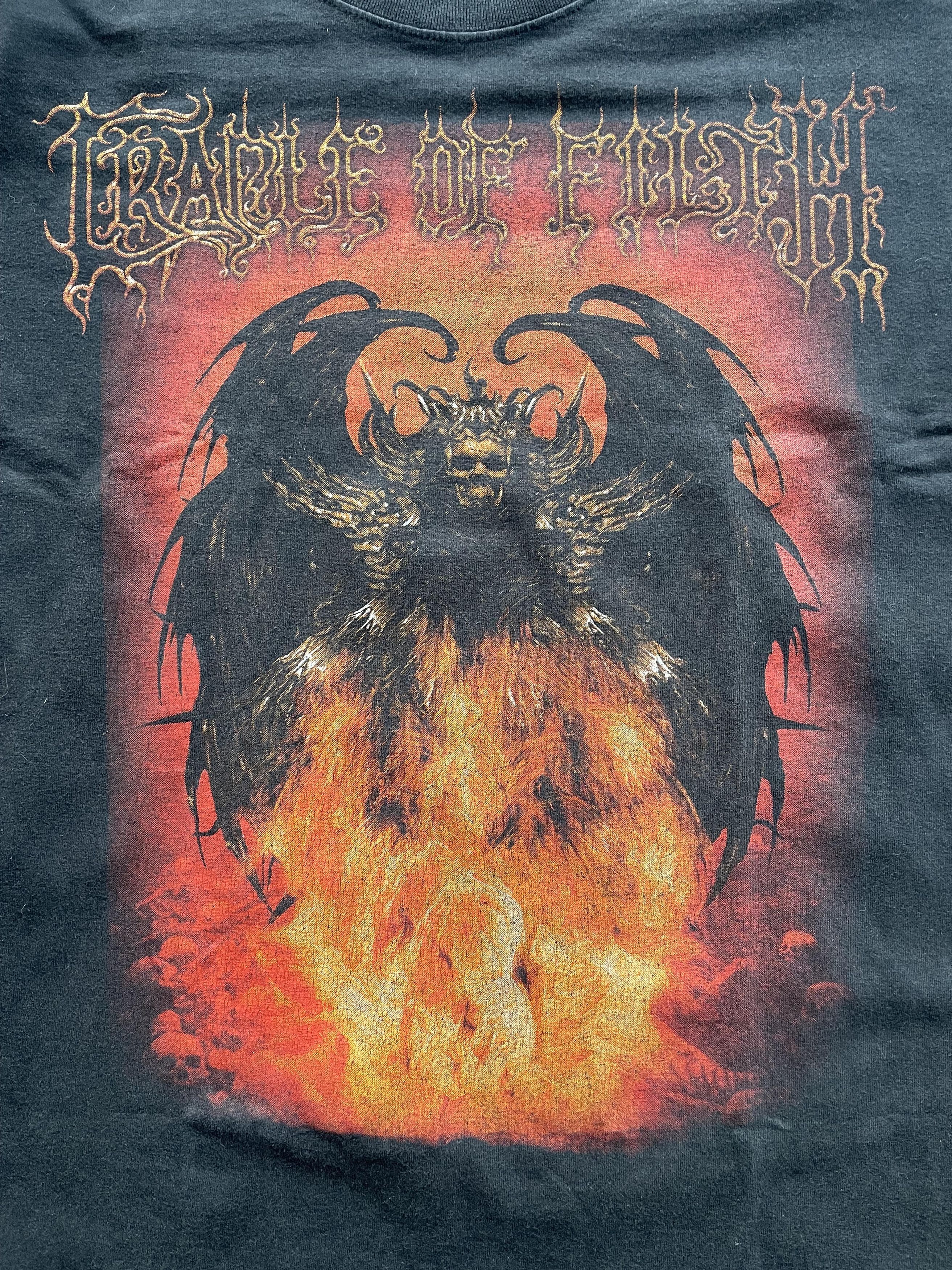 Vintage VINTAGE CRADLE OF FILTH BAND TEE Size US XL / EU 56 / 4 - 2 Thumbnail