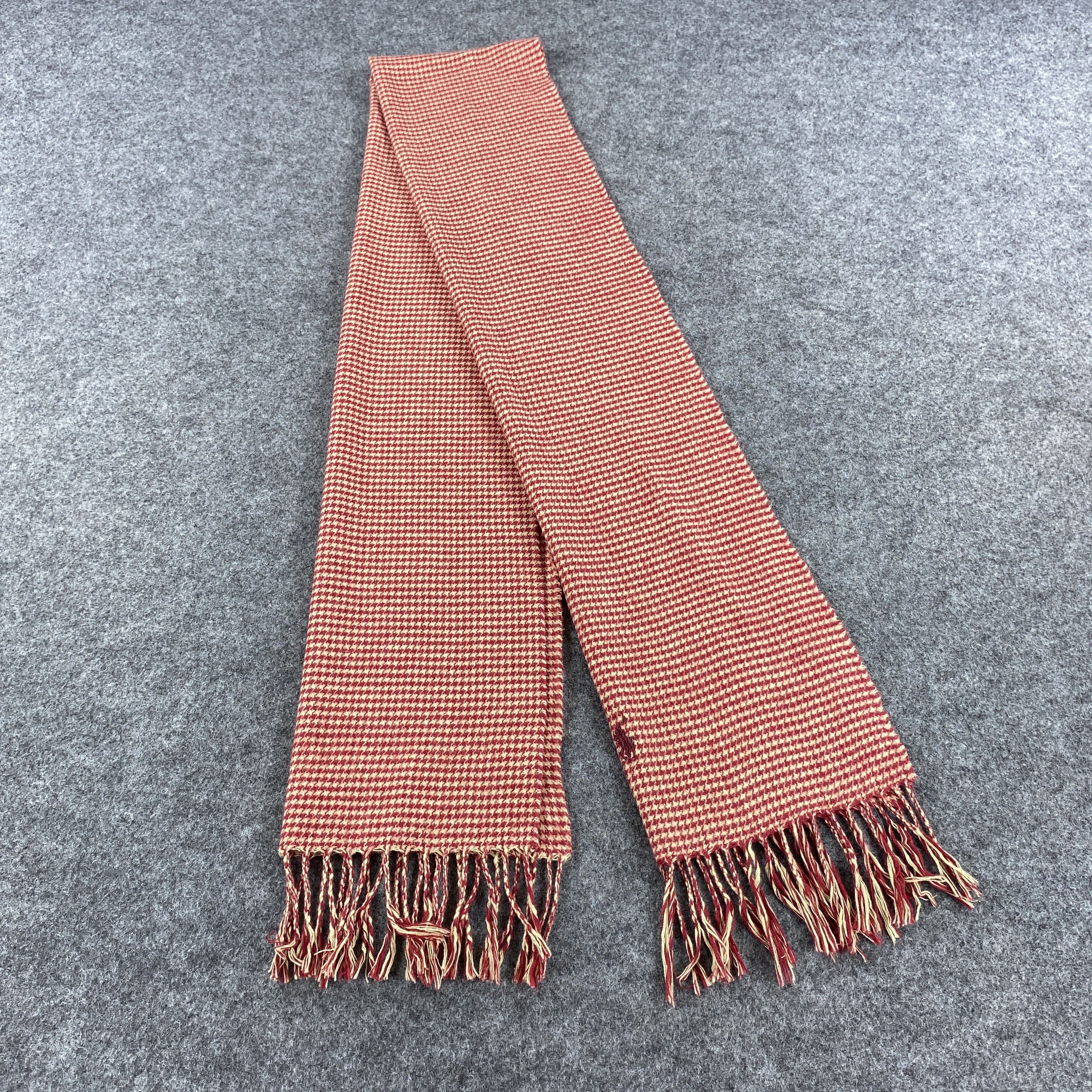 Ralph Lauren × Vintage GF10566 Ralph Lauren Scarf Neck Wear Muffler Nova Check Size ONE SIZE - 1 Thumbnail