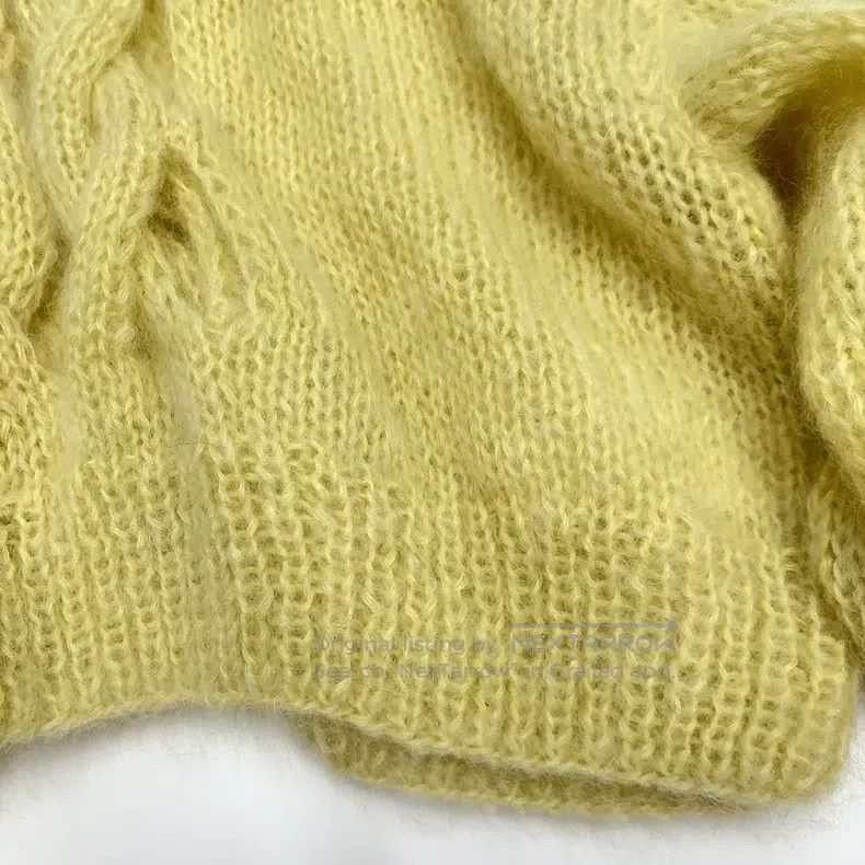 Loewe Loewe Yellow cutout knit sweater Size S / US 4 / IT 40 - 5 Thumbnail