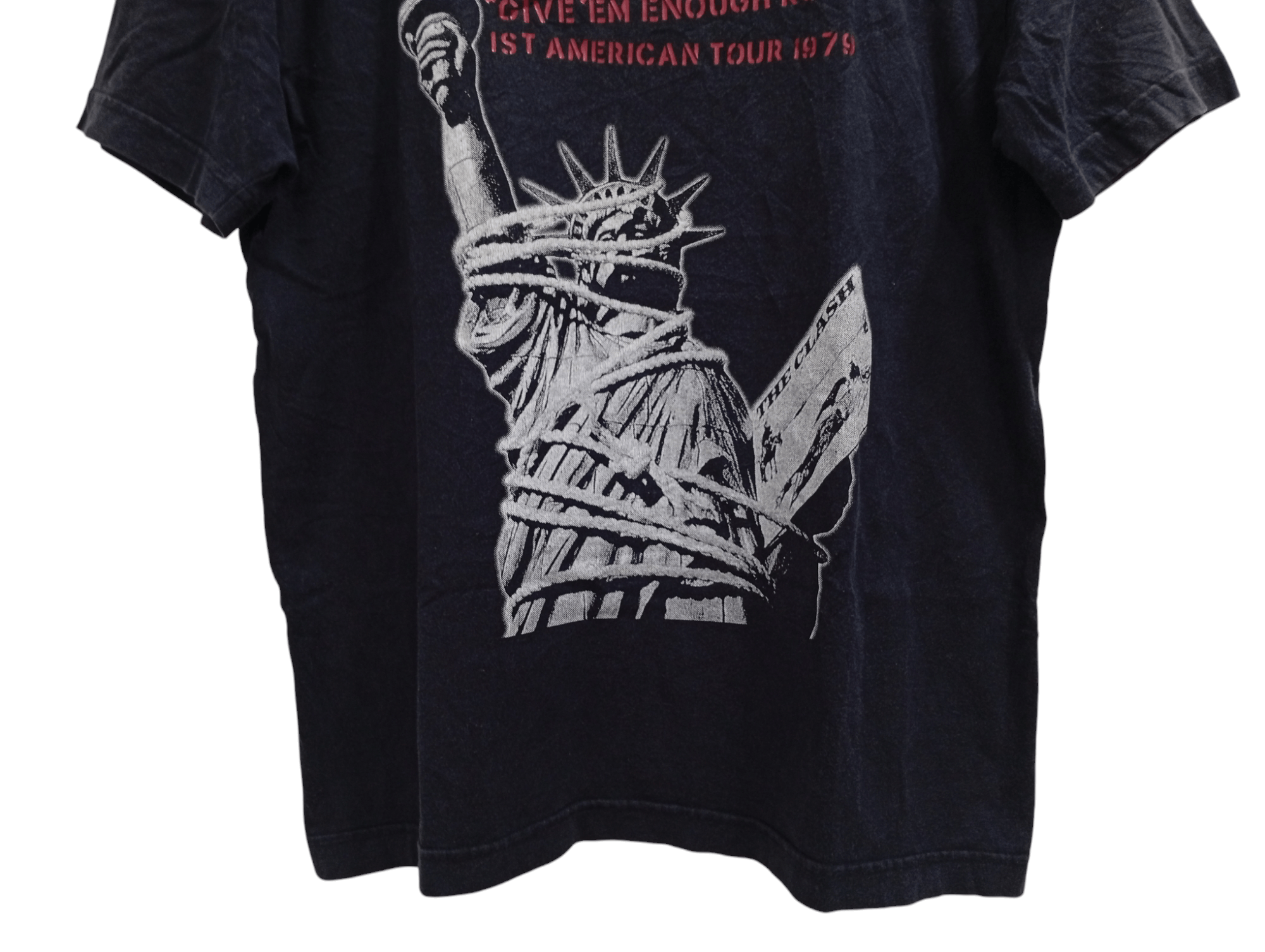Band Tees × Vintage 🔥🔥The Clash Give'Em Enough Rope 1st American Tour 1979 Tee Size US M / EU 48-50 / 2 - 14 Thumbnail
