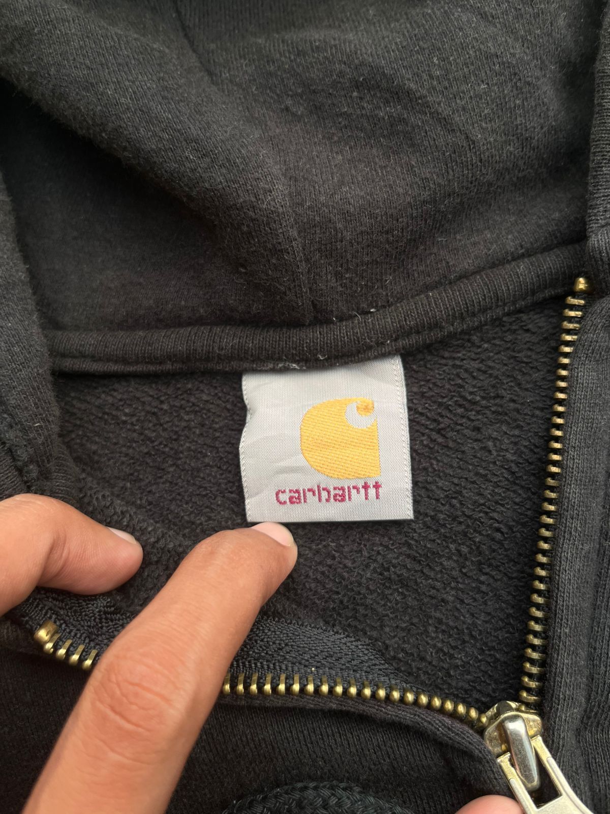 Carhartt Vintage Carhartt Zipper Hoodie Size US S / EU 44-46 / 1 - 4 Thumbnail