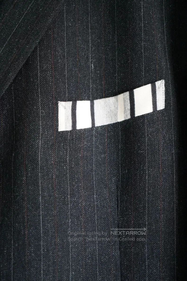 Yohji Yamamoto Yohji Yamamoto 93AW Stripe Blazer. Size US M / EU 48-50 / 2 - 3 Thumbnail