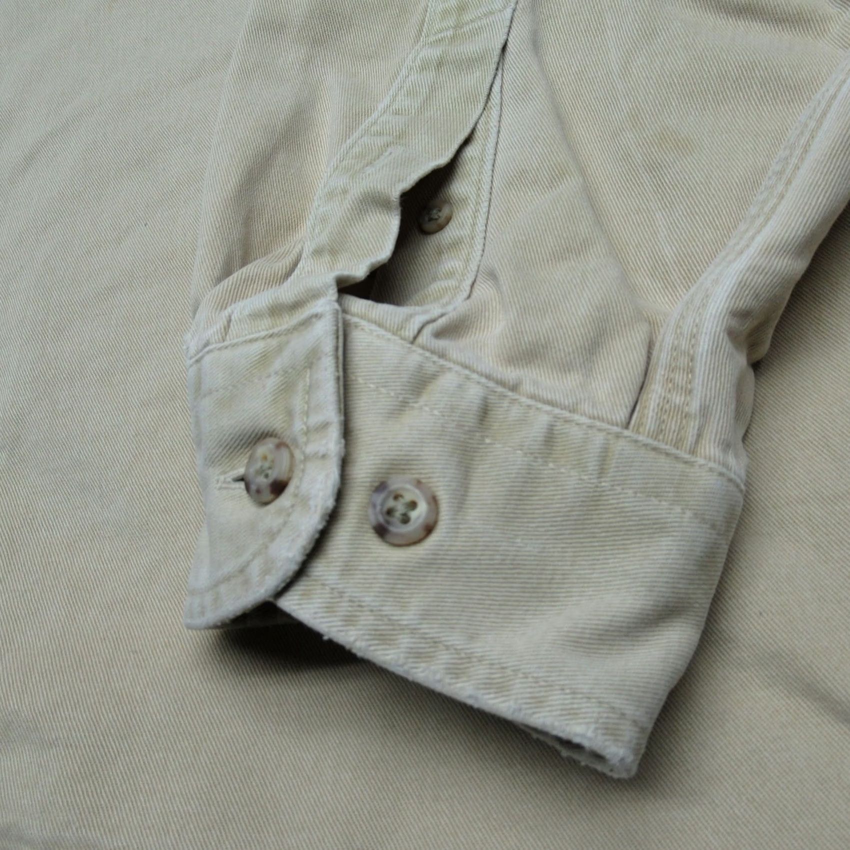 Carhartt Carhartt Work Shirt Men 2XL Beige Heavyweight Cotton Canvas Twill Rugged Size US XXL / EU 58 / 5 - 7 Thumbnail