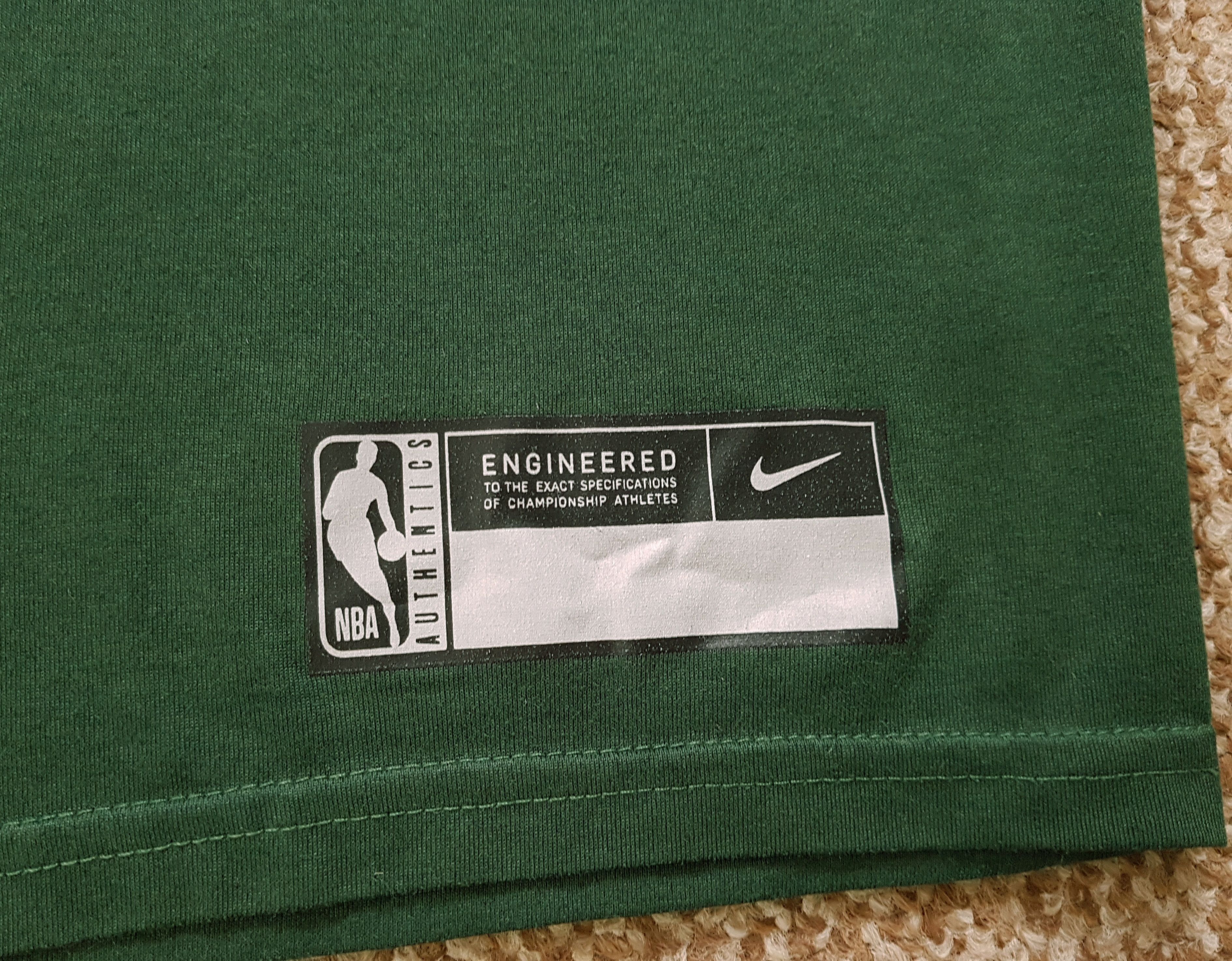 NBA Nike NBA Milwaukee Bucks Training Tee Shirt Jersey Dri-Fit Size US S / EU 44-46 / 1 - 6 Thumbnail