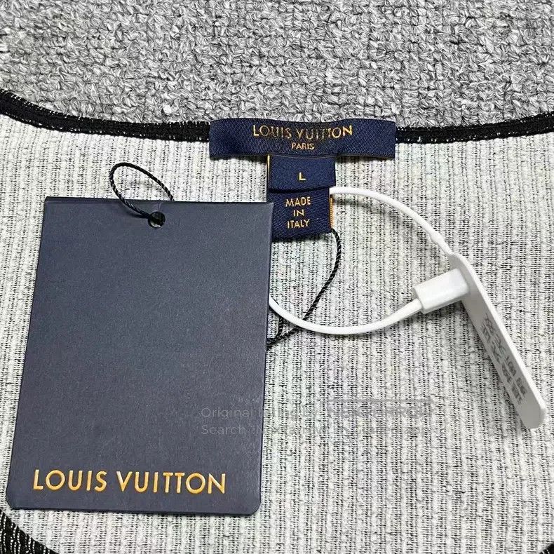 Louis Vuitton Louis Vuitton Black and grey rib-knit sport vest Size L / US 10 / IT 46 - 3 Thumbnail
