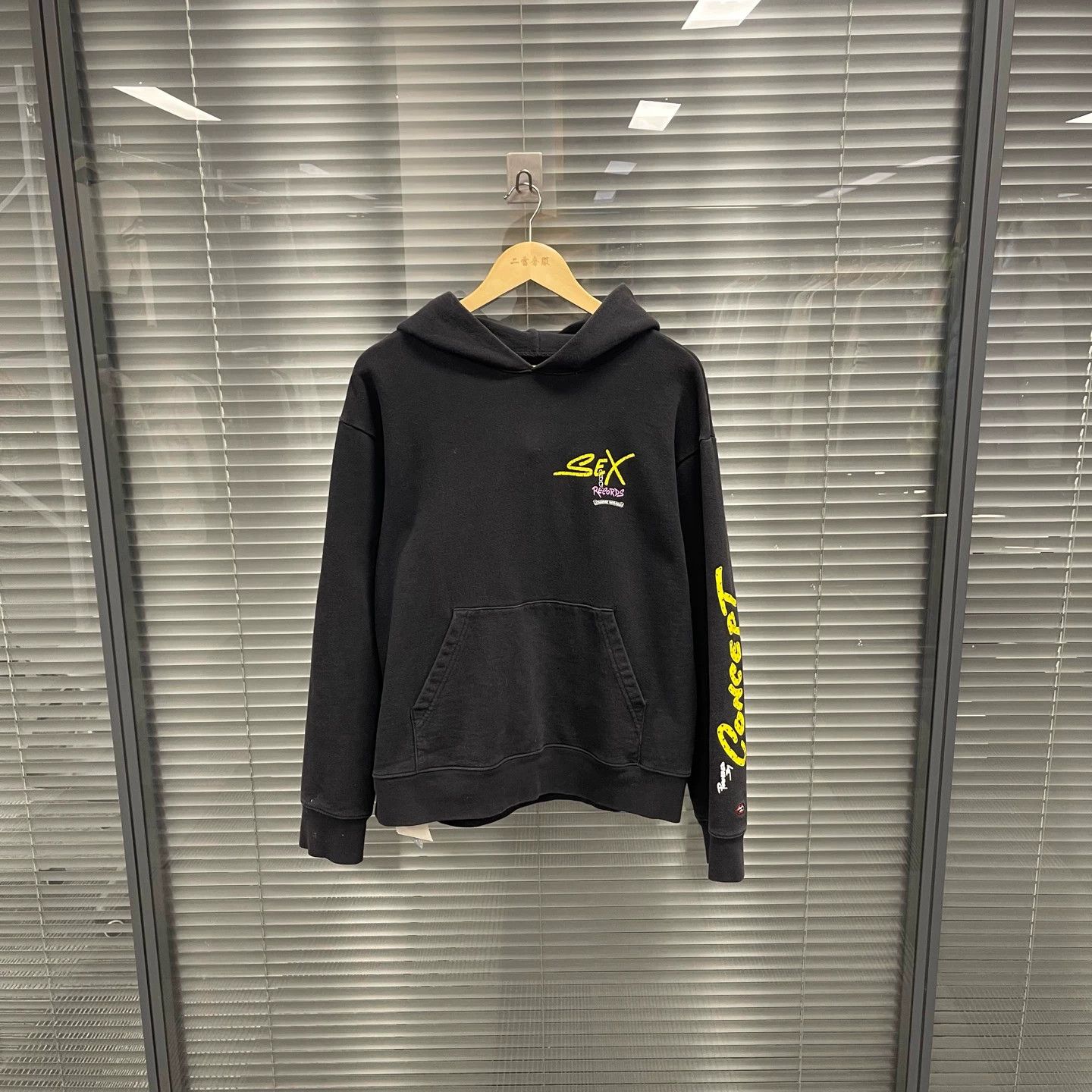 Chrome Hearts Bikini Girl Graffiti Hoodie L