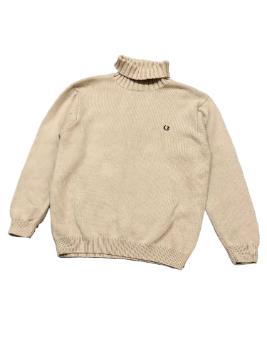 Fred Perry Vintage Fred Perry Embroidered Logo Sweater Size L Size US L / EU 52-54 / 3 - 1 Thumbnail