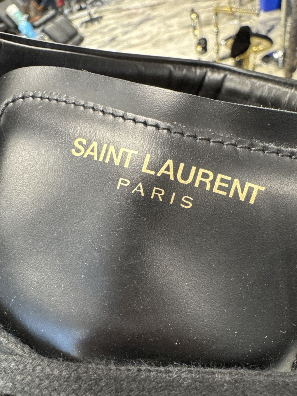 Saint Laurent Paris SAINT LAURENT SL-10H WHITE BLACK Size US 12 / EU 45 - 10 Thumbnail