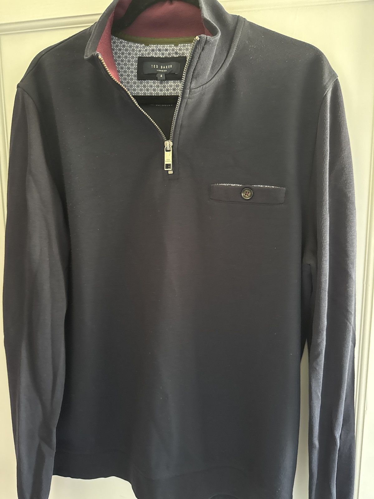 Ted Baker Ted Baker half-zip knit jumper Size US M / EU 48-50 / 2 - 2 Thumbnail