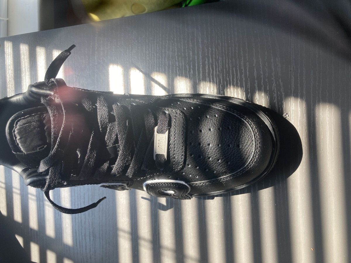 Nike Black airforce 1 nike flea Size US 9 / EU 42 - 8 Thumbnail