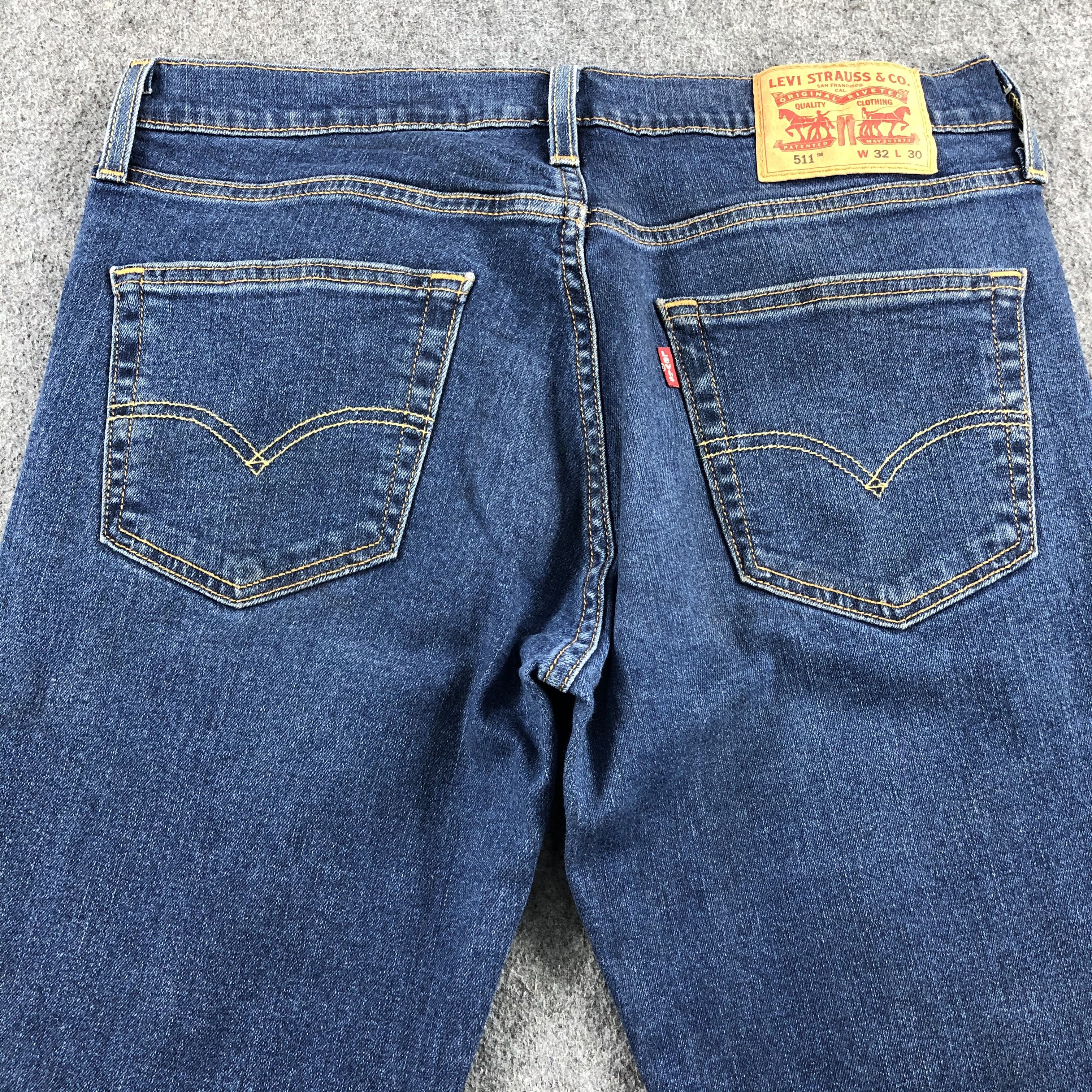 Levi's Vintage Blue Wash Levis 511 Jeans-J2154 Size US 33 - 4 Thumbnail