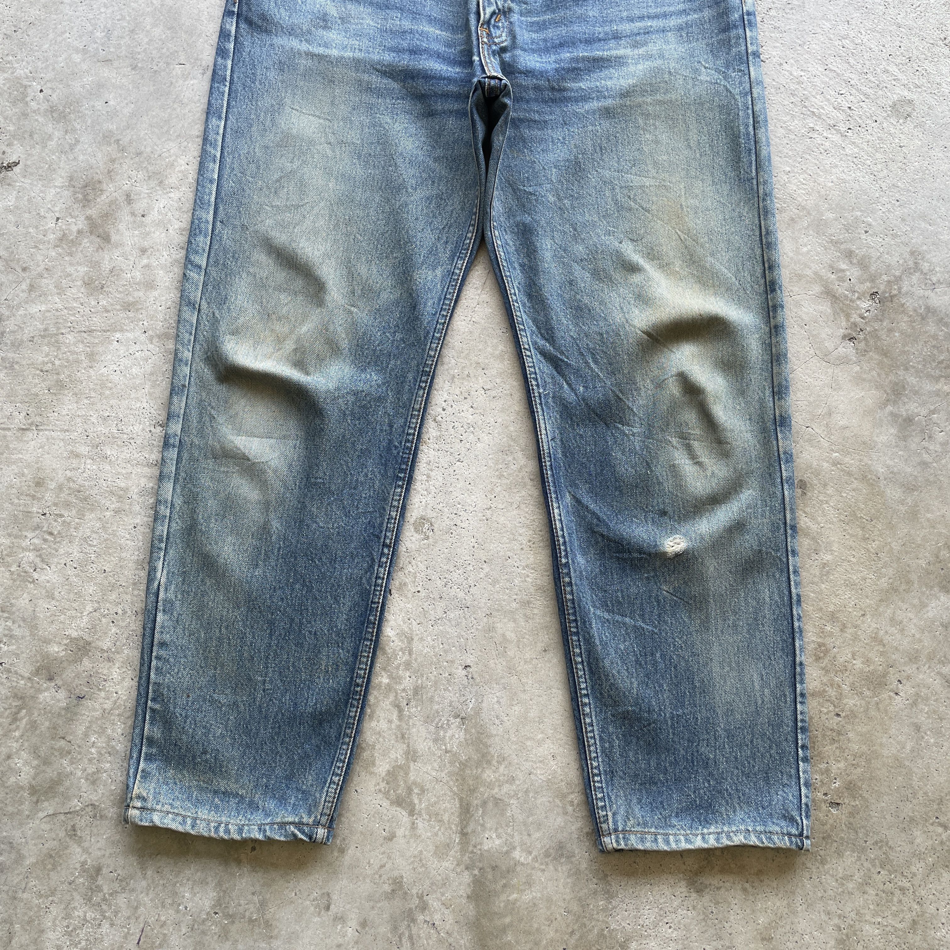 Levi's W34x29 Vintage Levi’s Denim Faded Rusty Wash Denim Pants Size US 34 / EU 50 - 5 Thumbnail