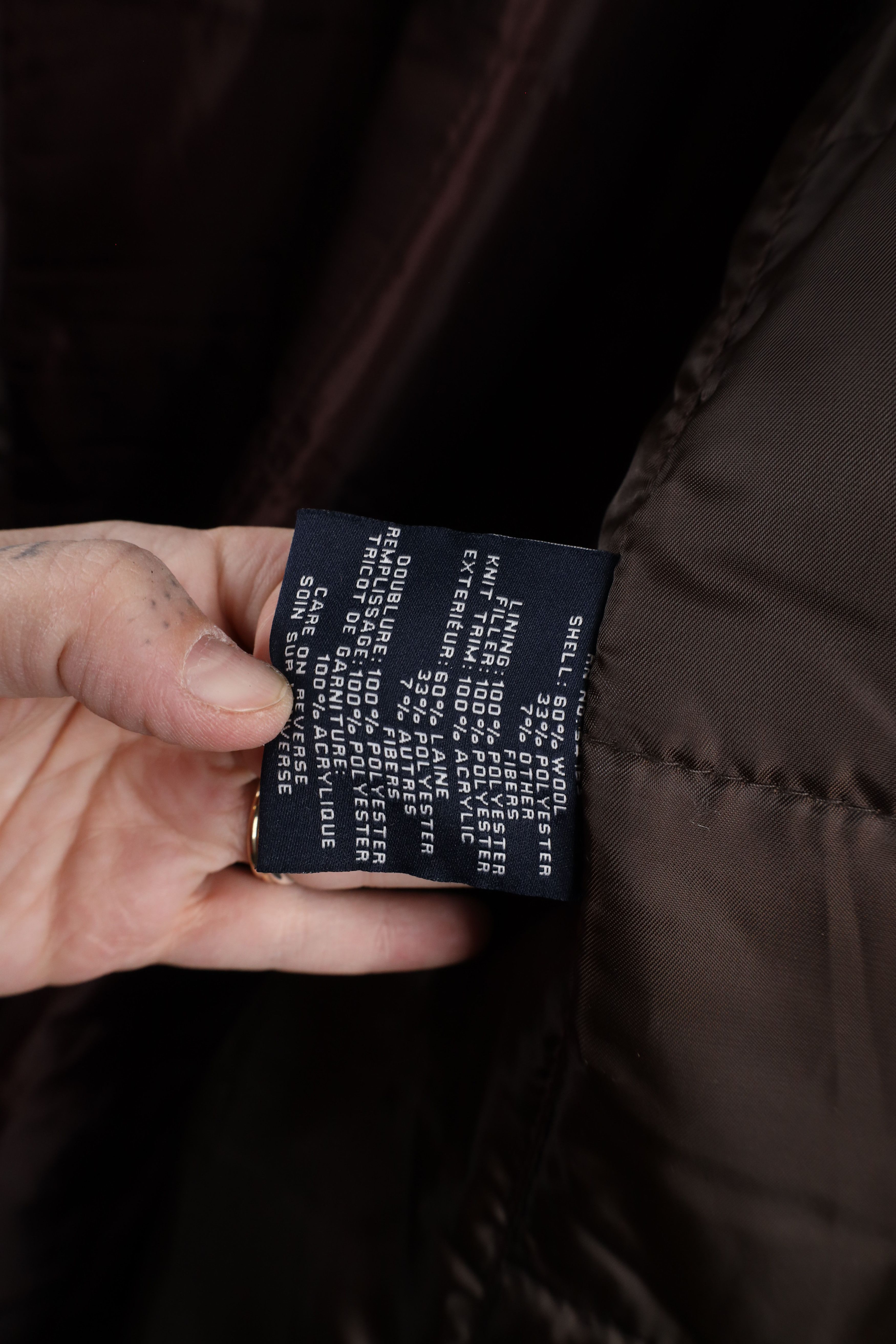 Tommy Hilfiger × Vintage Vintage Tommy Hilfiger Blend Toggle Button Hooded Jacket Size US L / EU 52-54 / 3 - 14 Thumbnail
