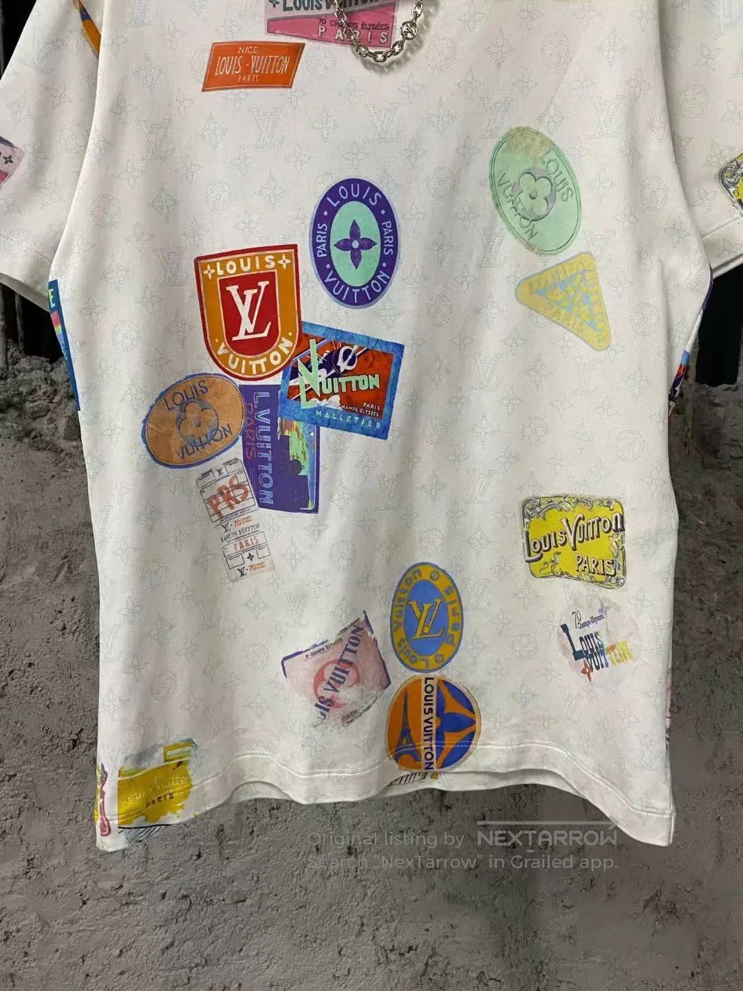 Louis Vuitton louis vuitton chain logo short sleeve shirt. Size US M / EU 48-50 / 2 - 4 Thumbnail