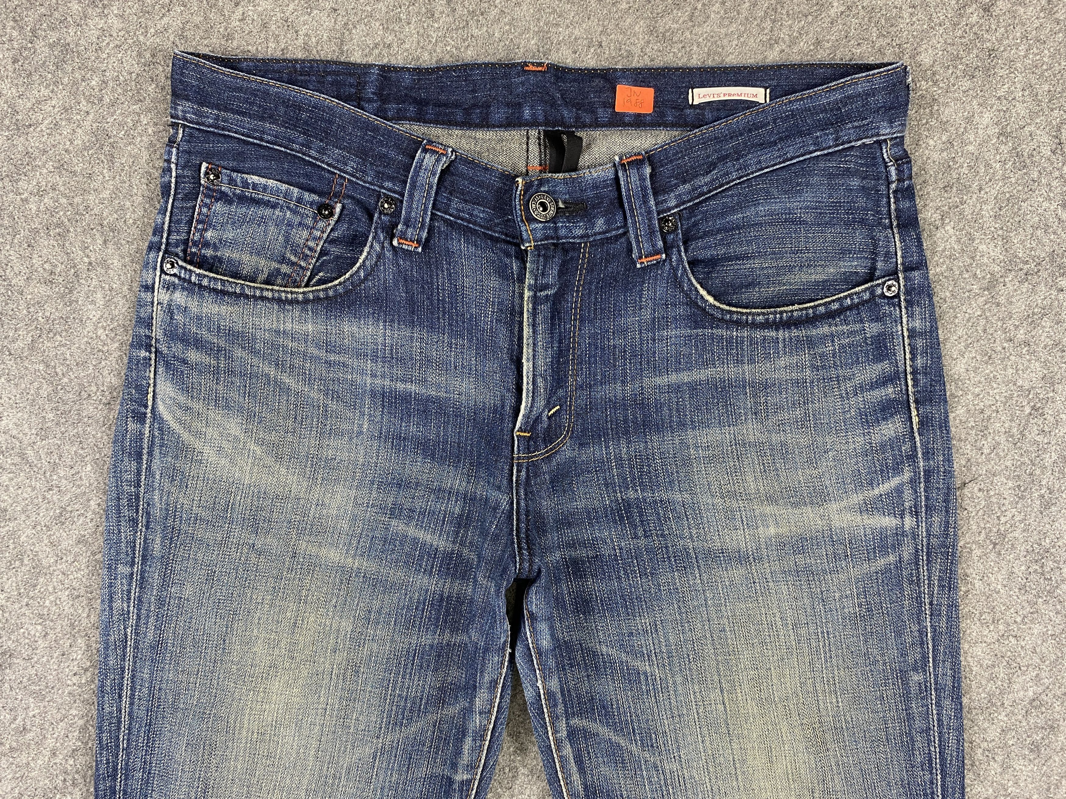 Levi's Distressed Blue Vintage Levi's 502 35x31.5 Denim -JN1988 Size US 35 - 3 Thumbnail
