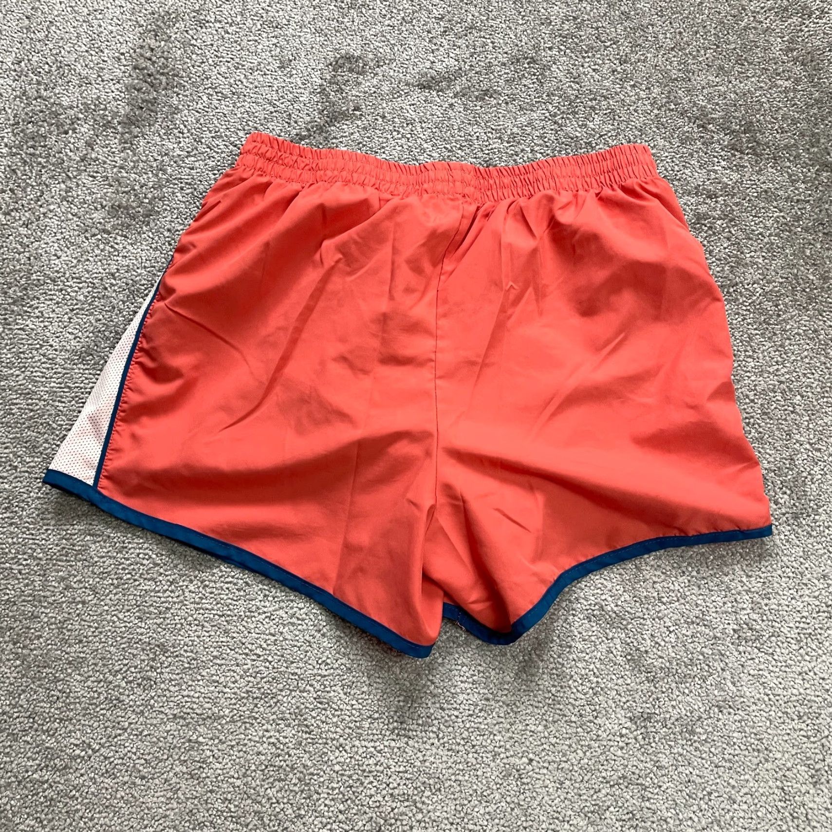 Vintage Raya Sun Orange Active Shorts Women L 28 in Drawstring Lined 4 in Inseam Athletic Running Size 36" / US 14 / IT 50 - 2 Thumbnail