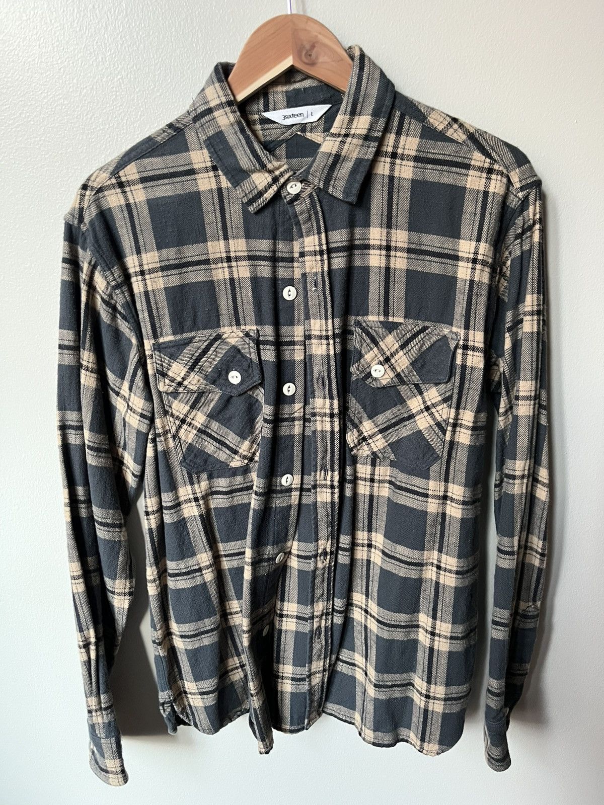 3sixteen Crosscut Flannel Shirt Size US L / EU 52-54 / 3 - 1 Thumbnail