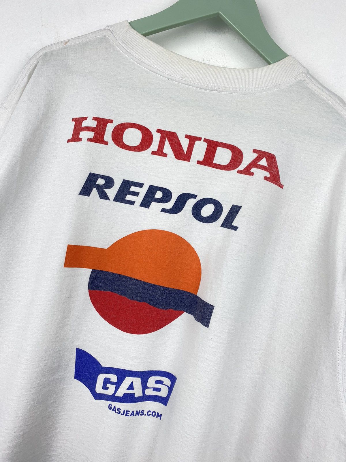 Honda Vintage Honda Repsol Racing T Shirt Tee Marlboro Michelin Size US XL / EU 56 / 4 - 9 Thumbnail