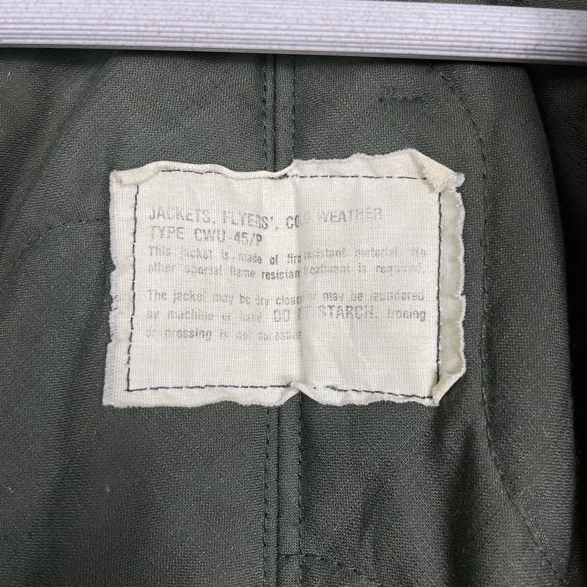 Buzz Rickson's × Vintage 💥80s MA1 ARMY TANKER FLIGHT BOMBER RIOT JACKET Size US M / EU 48-50 / 2 - 10 Thumbnail