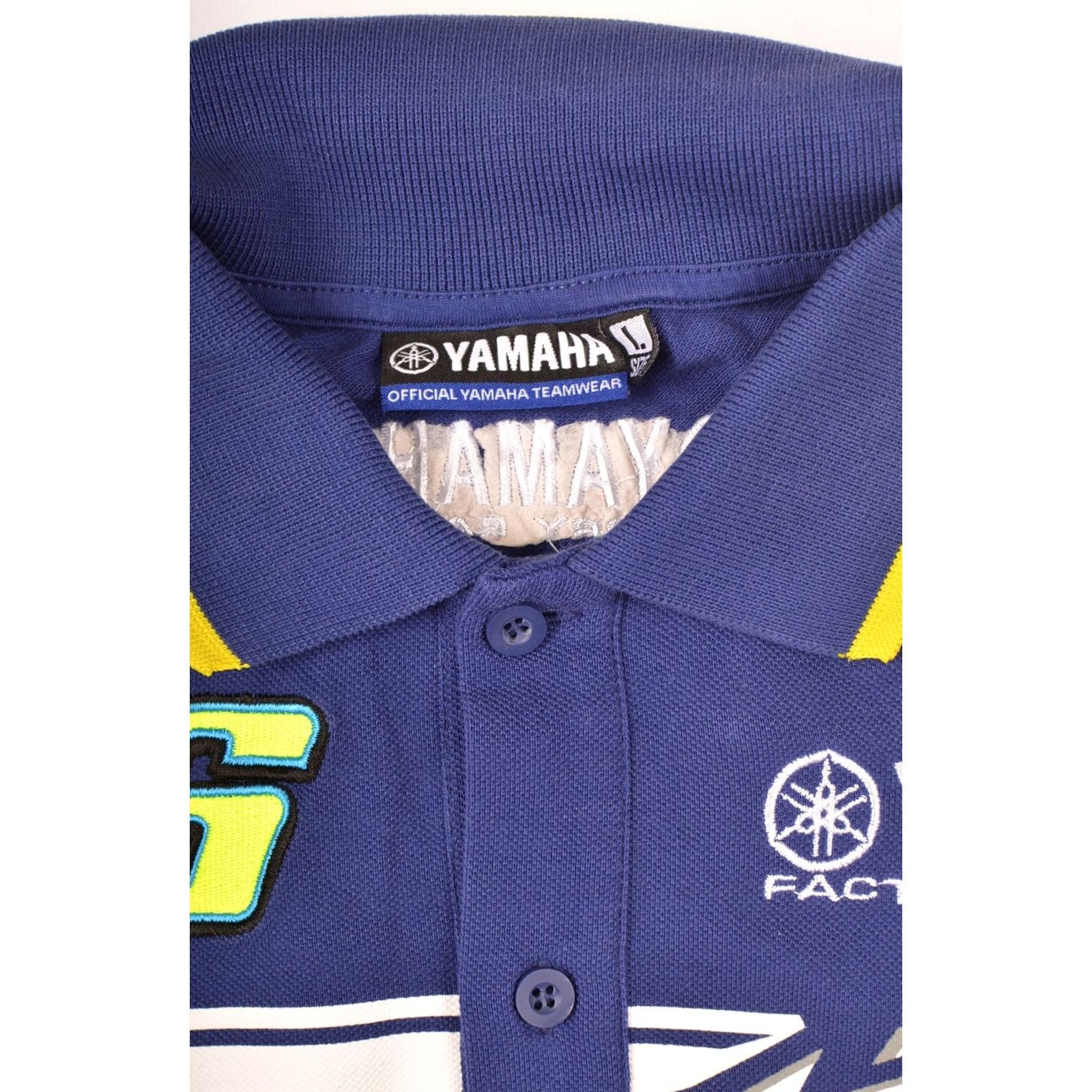 Yamaha Yamaha VR46 YZR Polo Shirt Size L Mens Multicolor Racing Valentino Rossi VR46 YZR Polo Shirt Size US L / EU 52-54 / 3 - 3 Thumbnail