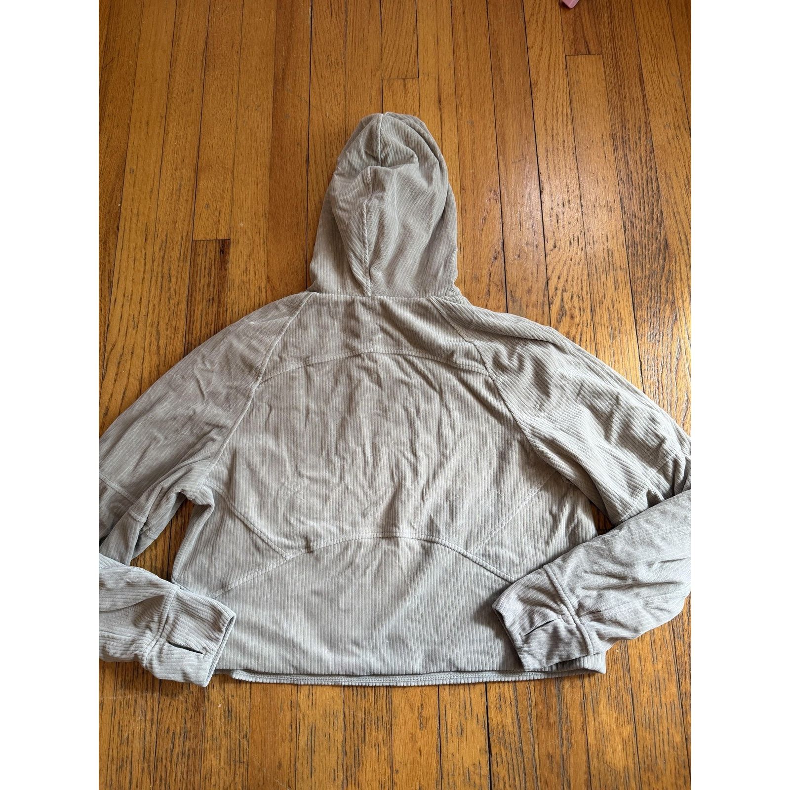 Lululemon Lululemon Womens Cropped Hoodie Sweatshirt M/L Size L / US 10 / IT 46 - 4 Thumbnail