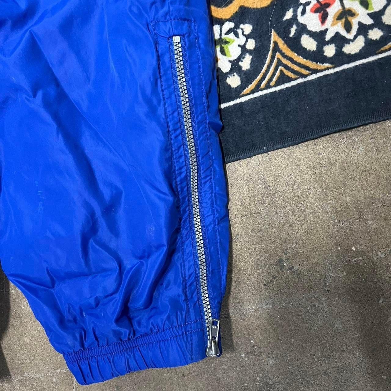 Nike Nike blue track pants size medium baggy nylon y2k sportswear Size US 32 / EU 48 - 6 Thumbnail