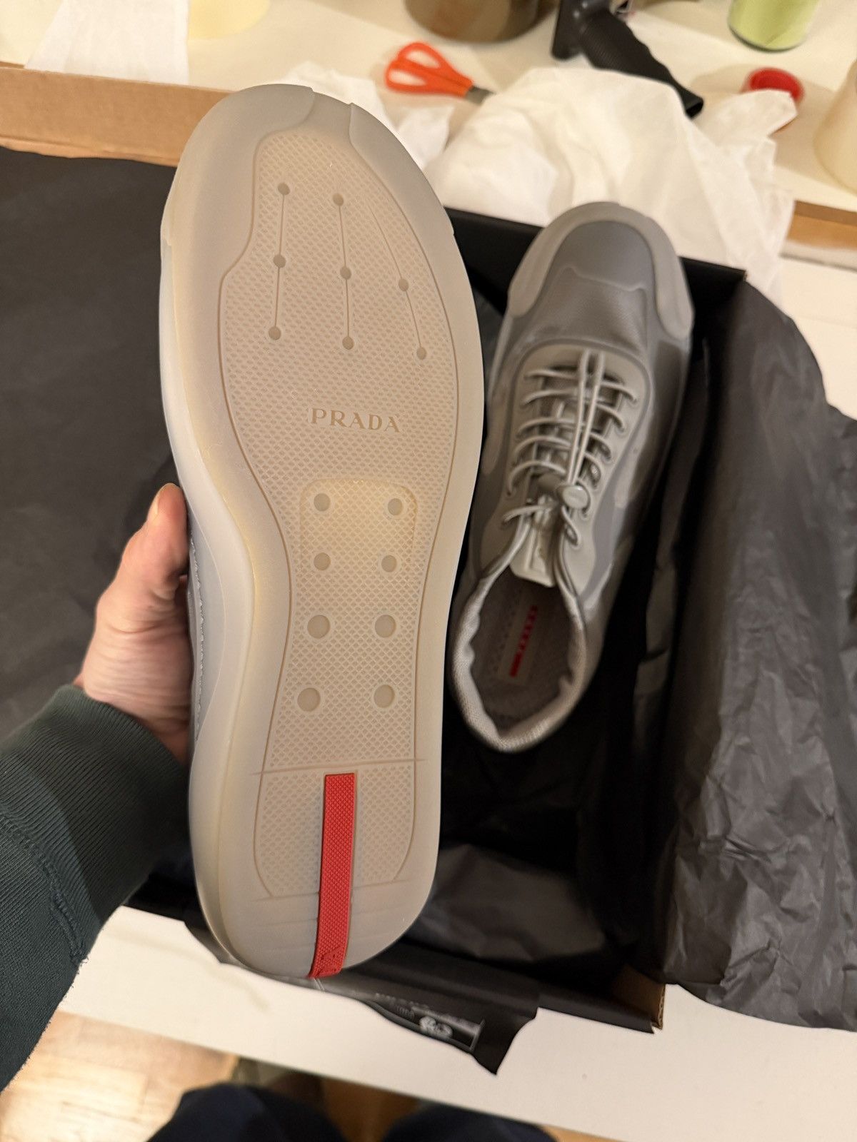 Prada Prada Americas Cup technical fabric sneakers Size US 9 / EU 42 - 14 Thumbnail