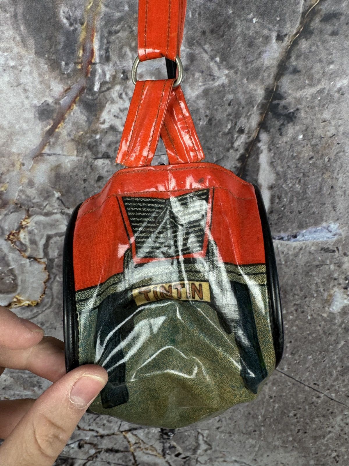 Vintage Bag Tin Tin Rare Citroën 2CV 1981 Size ONE SIZE - 6 Thumbnail
