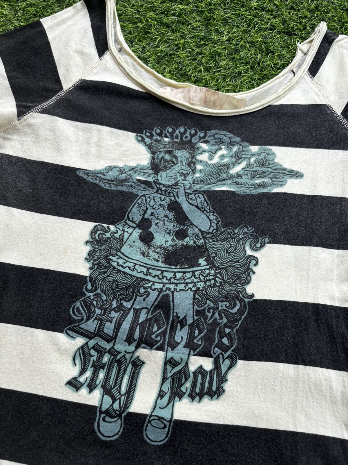 Hysteric Glamour Y2k Zara Stripe Women's Tshirt Size M / US 6-8 / IT 42-44 - 3 Thumbnail