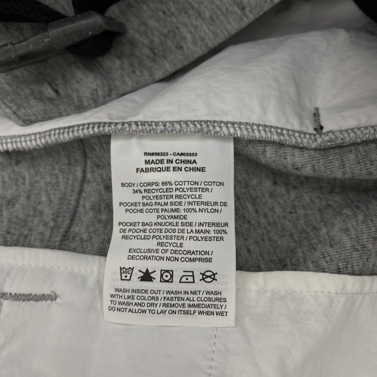 Nike × Sacai Nike Sacai Fleece Sweatpants Size US 31 - 9 Thumbnail