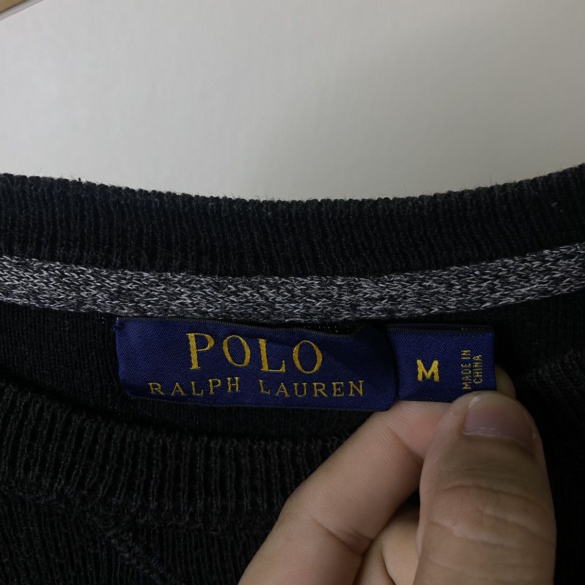 Polo Ralph Lauren Vintage Polo Ralph Lauren Embroidery Small Pony Crewneck Size US L / EU 52-54 / 3 - 3 Thumbnail
