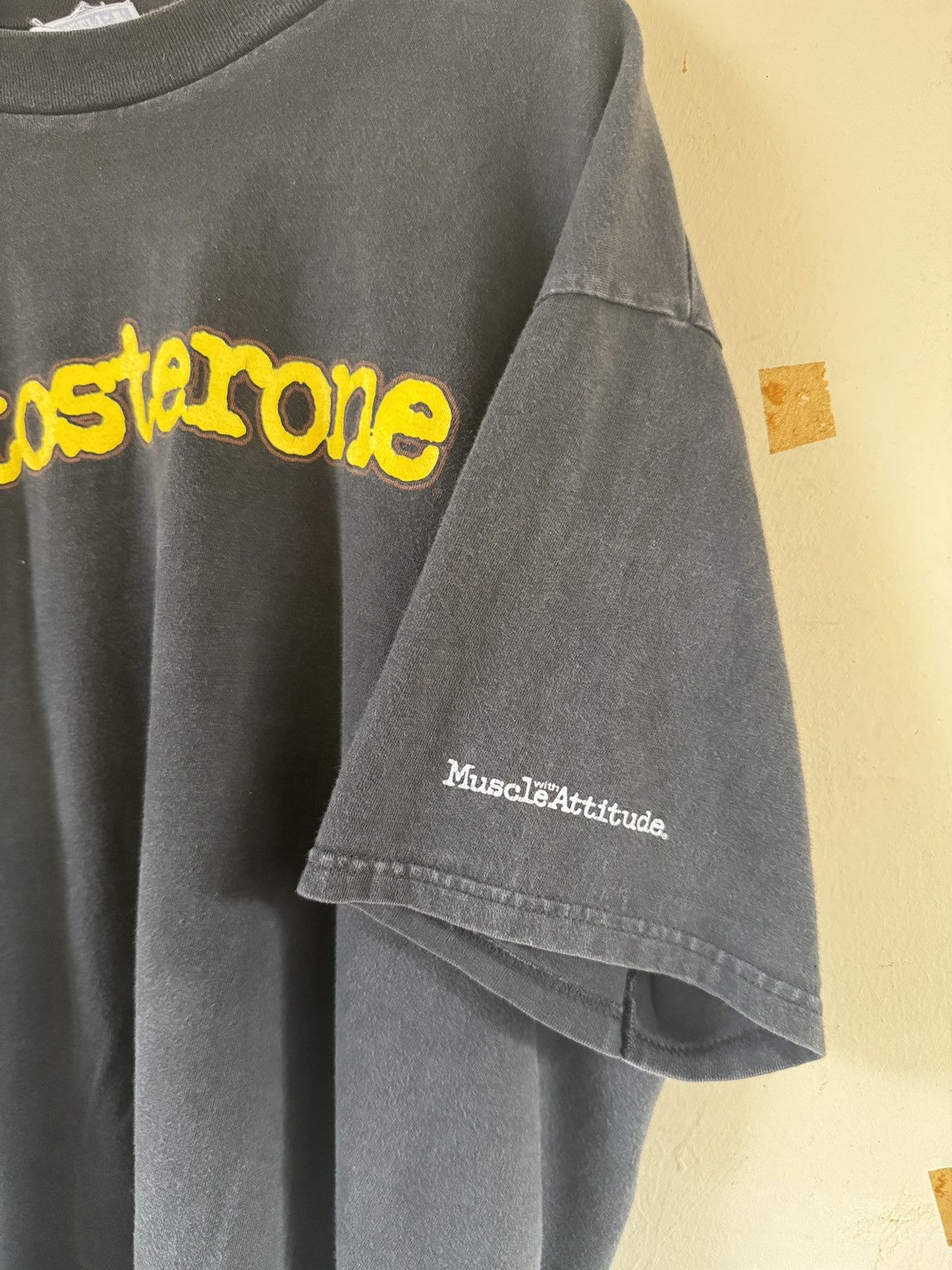 Vintage *RARE* 90s VINTAGE TESTOSTERONE HARDCORE PORN MUSCLE DRUG Size US XL / EU 56 / 4 - 4 Thumbnail