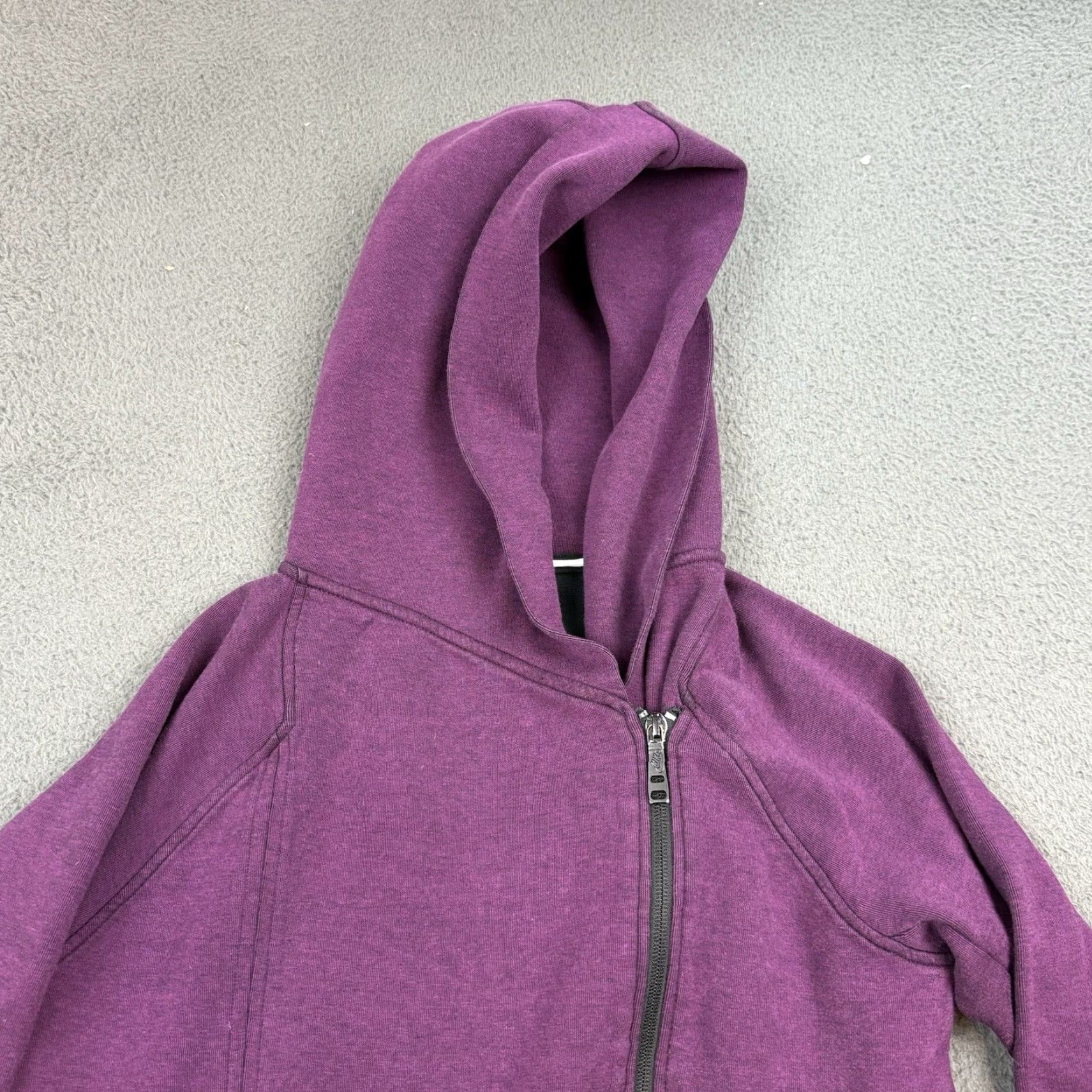Nike Nike Tech Jacket Womens Small Purple Full Zip Hooded Fleece Cape Sportswear Jacket Size S / US 4 / IT 40 - 4 Thumbnail