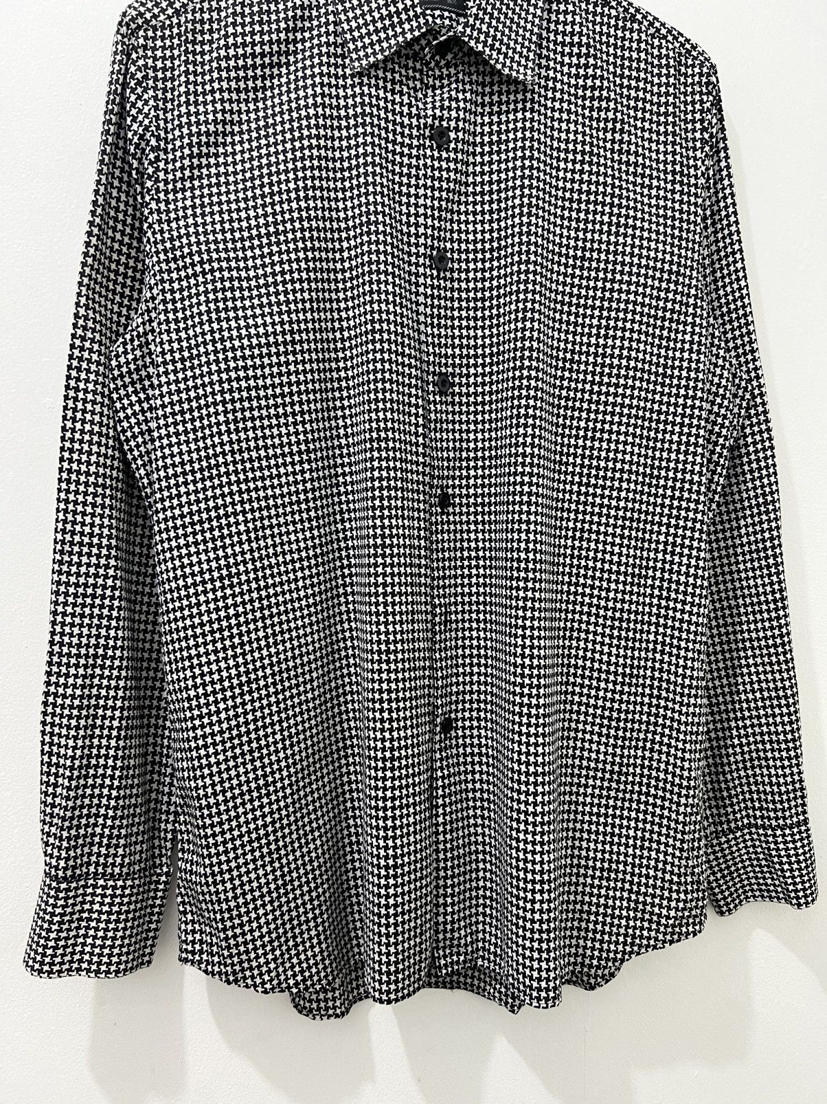 Prada Prada - S/S09 - All Over Print Long Sleeve Dress Shirt Size US L / EU 52-54 / 3 - 3 Thumbnail