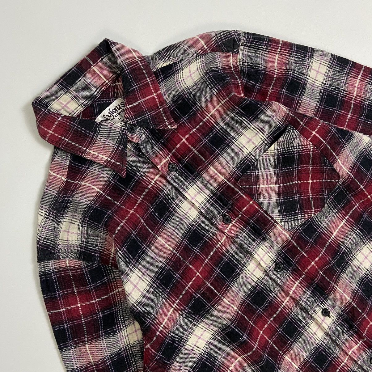 Japanese Brand Nylaus Flannel Long Sleeve Size US L / EU 52-54 / 3 - 2 Thumbnail