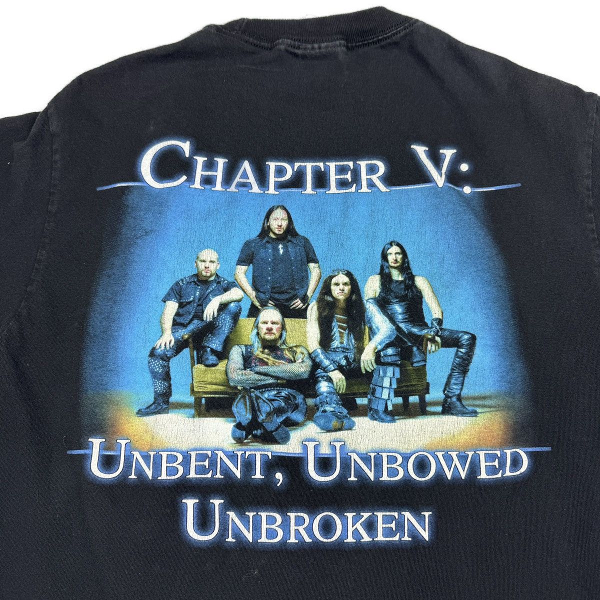 Band Tees × Vintage 2005 Hammerfall band tee with a bold front graphic Size US M / EU 48-50 / 2 - 6 Thumbnail