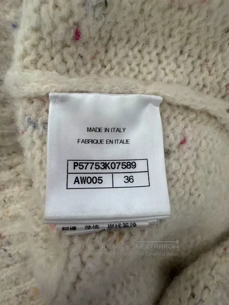 Chanel Chanel White starry sky knitted top sweater Size XS / US 0-2 / IT 36-38 - 4 Thumbnail
