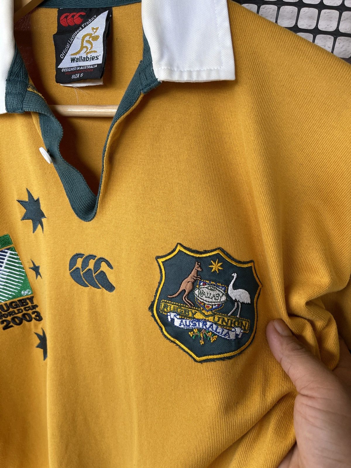 Canterbury of New Zealand Rare🔥Vintage CANTERBURY iRB Rugby World Cup Shirt Size US M / EU 48-50 / 2 - 5 Thumbnail