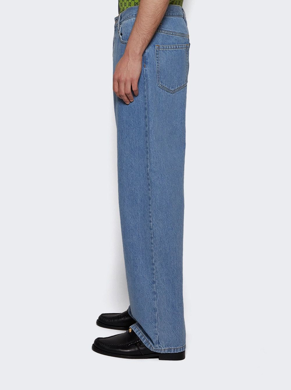 Dries Van Noten o1mle0226 Pine Jeans in Blue Size US 36 / EU 52 - 3 Thumbnail