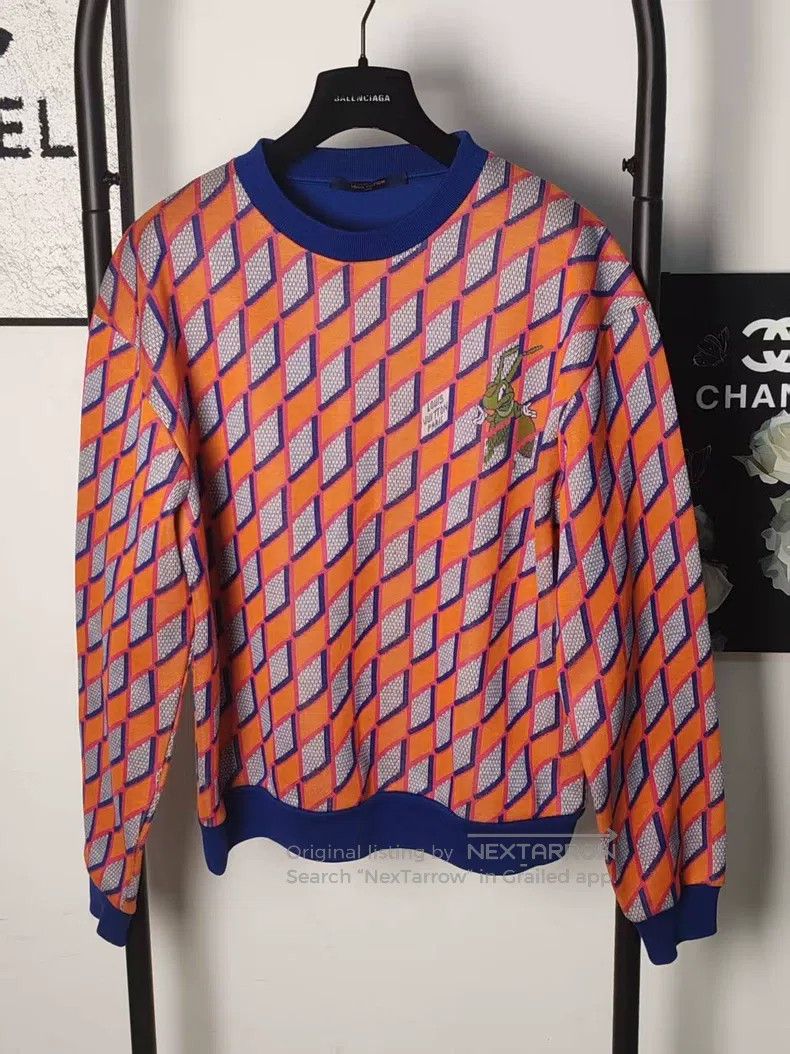Louis Vuitton Louis Vuitton Checkerboard Sweatshirt Size US S / EU 44-46 / 1 - 1 Thumbnail