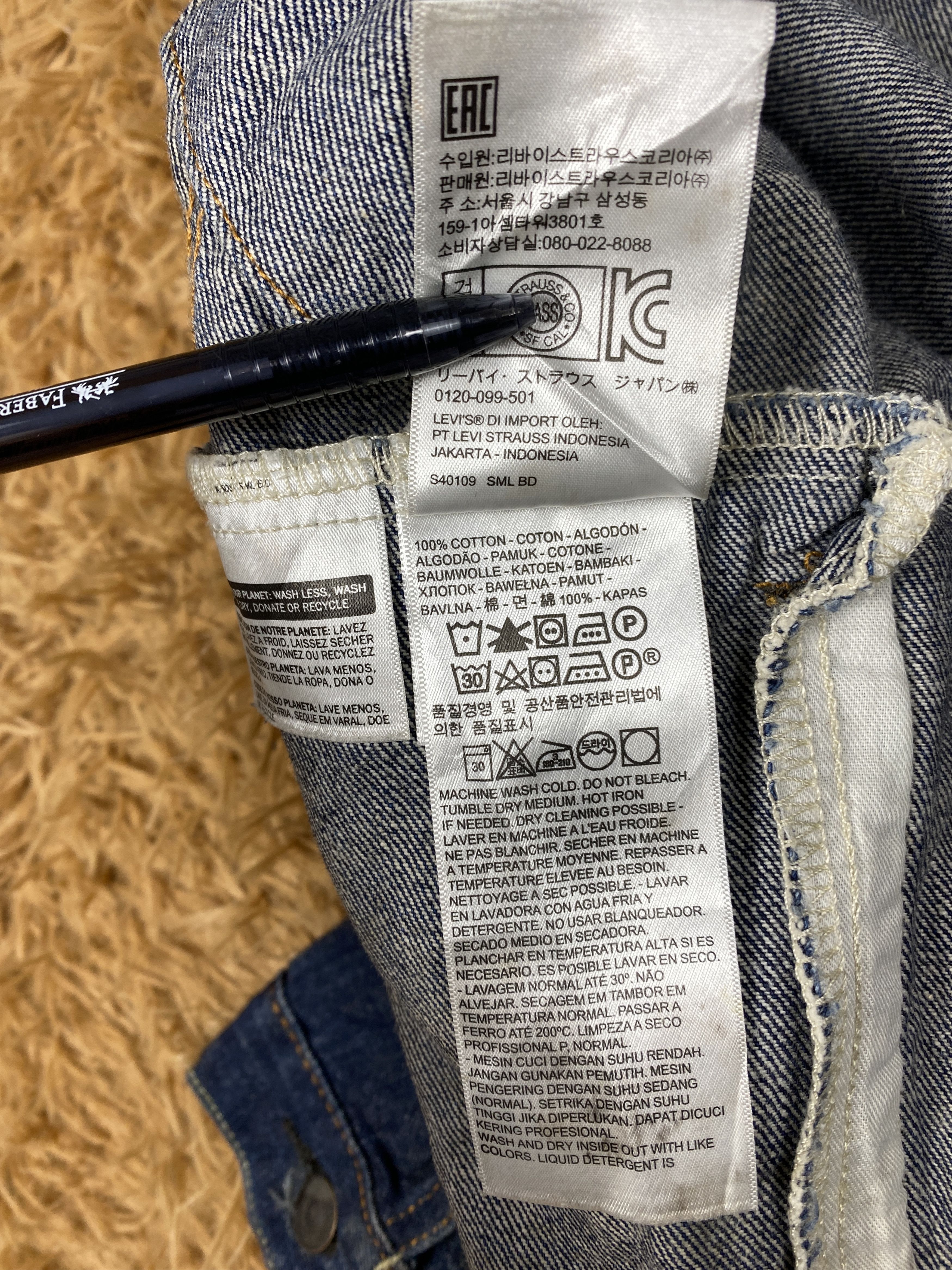 Levi's Vintage Levi's Button Up Blue Denim Jacket PJ2591 Size US M / EU 48-50 / 2 - 7 Thumbnail
