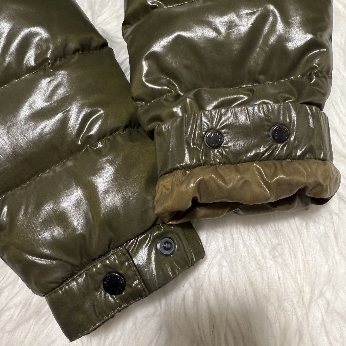Moncler Genuine Moncler Hooded Double Zip Down Jacket Coat 0 Olive Size S / US 4 / IT 40 - 12 Thumbnail