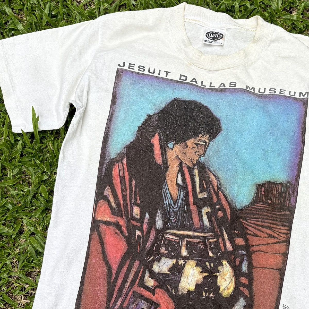 Vintage 90s Art Dallas Museum Tee Shirt