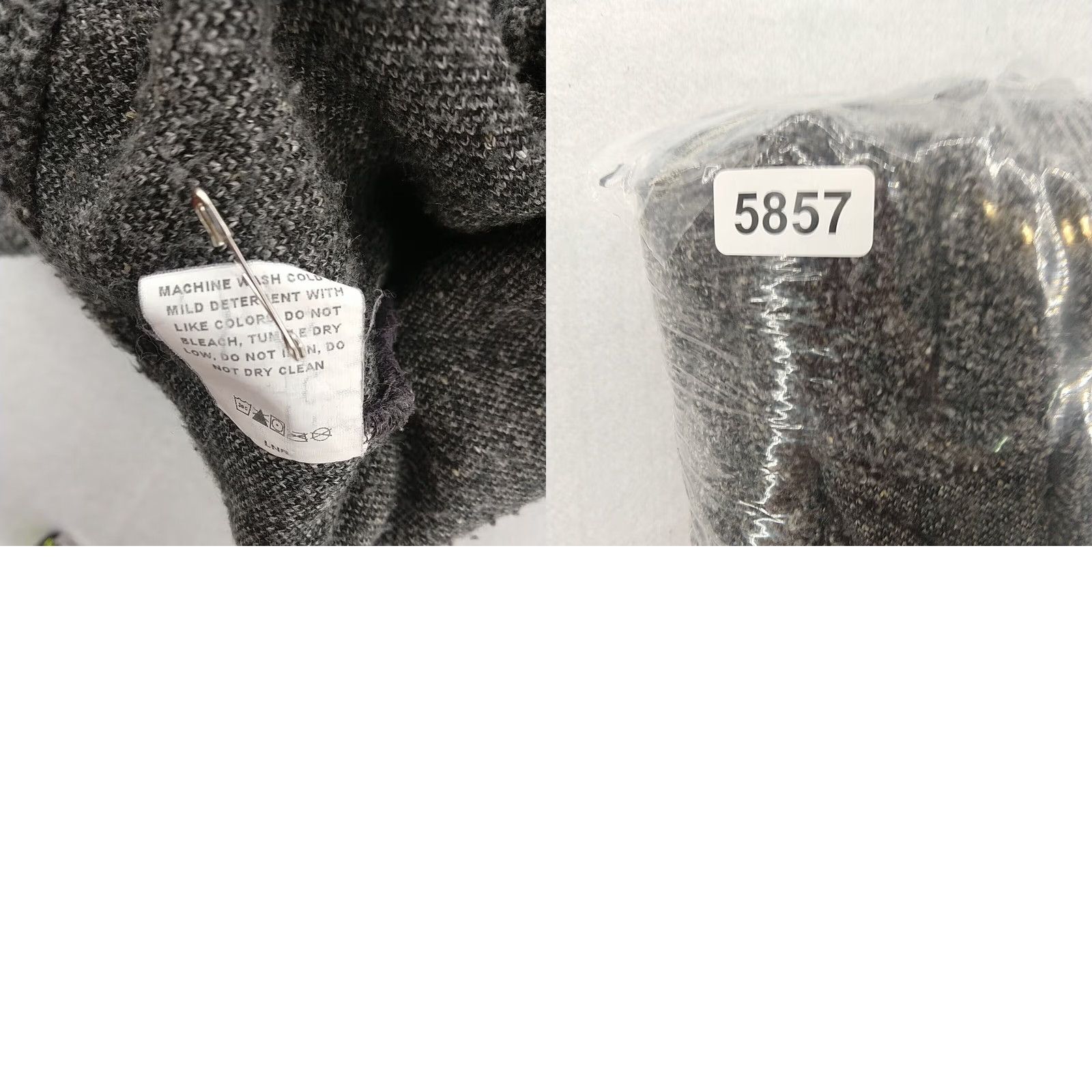 Vintage Womens Columbia Sweater Small Gray Wool Blend USA Made Oversized Size S / US 4 / IT 40 - 8 Thumbnail
