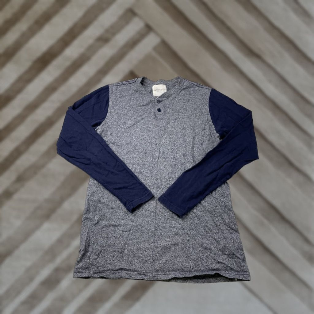 Saturdays NYC Saturdays NYC Blue Baseball T Shirt Long Sleeve Men Size S Size US S / EU 44-46 / 1 - 1 Thumbnail